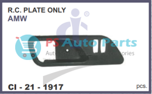RC PLATE ONLY AMW