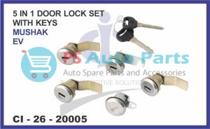 5 IN 1 DOOR LOCK SET WITH KEYS MUSHAK EV