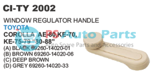 2002.png BLACK WINDOW REGULATOR TOYOTA COROLLA