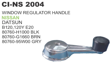 WINDOW REGULATOR HANDLE NISSAN DATSUN