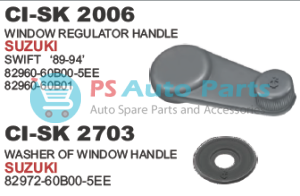 GREY WINDOW HANDLE SUZUKI SWIFT