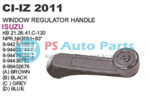 BLACK WINDOW REGULATOR HANDLE ISUZU WFR