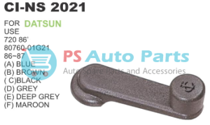 BLACK WINDOW HANDLE NISSAN