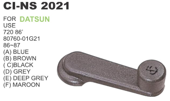 BLACK WINDOW HANDLE NISSAN