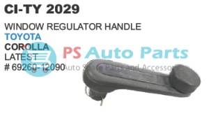 WINDOW HANDLE TOYOTA (BLACK)