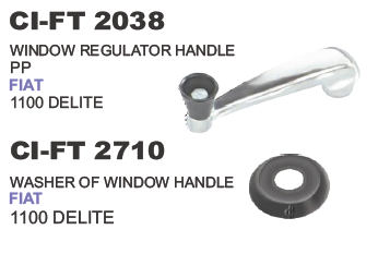 WINDOW HANDLE PP FIAT