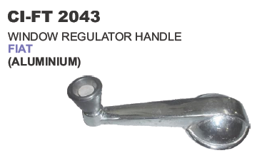 WINDOW HANDLE FIAT TRUCK ALUMINIUM (EDILIST)