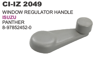"GREY WINDOW HANDLE ISUZU PANTHER NPR, NKR"