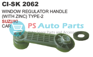 WINDOW HANDLE W/ZINC TYPE 2 SUZUKI