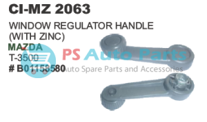 WINDOW HANDLE MAZDA T 3500 WITH ZINC