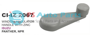 2067.png "GREY WINDOW HANDLE WITH ZINC ISUZU NPR, NKR"