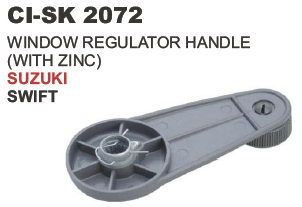 2072.png GREY WINDOW HANDLE WITH ZINC SUZUKI SWIFT