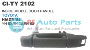 INSIDE DOOR HANDLE TOYOTA HIACE GREY