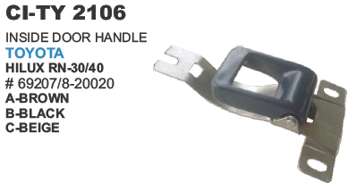INSIDE DOOR HANDLE TOYOTA HILUX