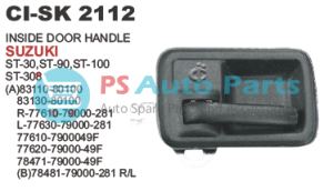 "INSIDE DOOR HANDLE ST 30 , ST 90"