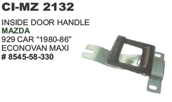 INSIDE DOOR HANDLE MAZDA 929 CAR