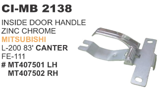 INSIDE DOOR HANDLE MITSUBISHI CANTER