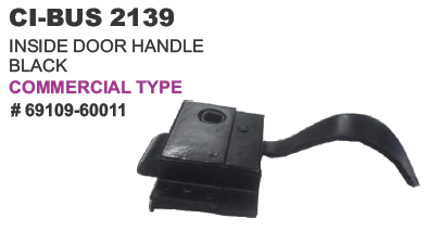 BLACK INSIDE DOOR HANDLE NISSAN COMMERCIAL
