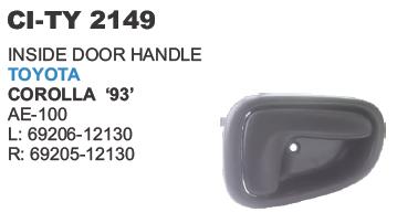 INSIDE DOOR HANDLE TOYOTA COROLLA