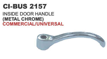 INSIDE DOOR HANDLE METAL CHRONME BENZ BUS