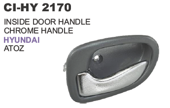 INSIDE DOOR HANDLE CHROME HYUNDAI ATOZ