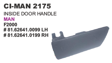 INSIDE DOOR HANDLE MAN TRUCK