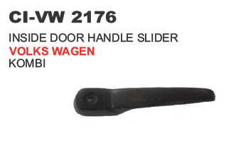 INSIDE DOOR HANDLE VW COMBI (BLACK)