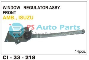 218.jpg "WINDOW REGULATOR ASSY AMB, ISUZU FRONT"