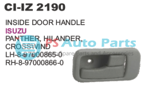 "INSIDE DOOR HANDLE ISUZU PANTHER, HILANDER"