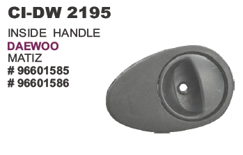INSIDE DOOR HANDLE DAEWOO MATIZ
