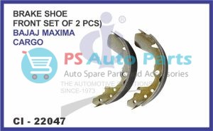 BRAKE SHOE MAXIMA CARGO FRONT (SET OF 2PCS)