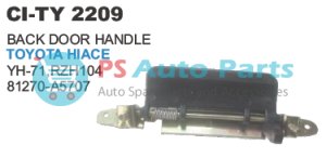 BACK DOOR HANDLE TOYOTA HIACE