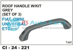 "ROOF HANDLE GREY W/KIT (3PCS) AMB, FIAT"