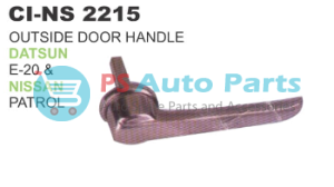 "OUTSIDE DOOR HANDLE NISSAN PETROL, DATSUN E 20,"