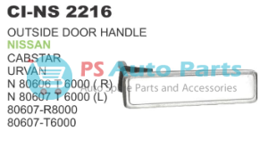OUTSIDE DOOR HANDLE NISSAN CABSTAR