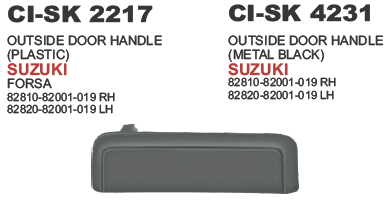 OUTSIDE DOOR HANDLE SUZUKI FORSA FRONT