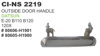 OUTSIDE DOOR HANDLE DATSUN E 20