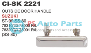 OUTSIDE DOOR HANDLE SUZUKI SS 80