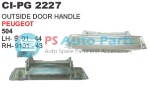 OUTSIDE DOOR HANDLE PEUGEOT 504