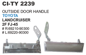 OUTSIDE DOOR HANDLE LANDCRUISER FJ 45