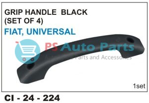 224.jpg "GRIP HANDLE BLACK W/KIT (4PC) AMB, FIAT, COMMERC IAL"
