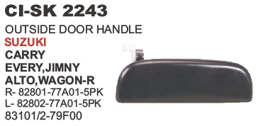 OUTSIDE DOOR HANDLE SUZUKI CARRY