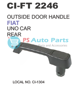 OUTSIDE DOOR HANDLE REAR FIAT UNO