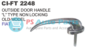 OUTSIDE DOOR HANDLE (ALUMINIUM) FIAT TRUCK