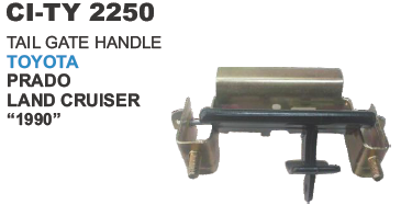 "TAIL GATE HANDLE TOYOTA PRADO, LANDCRUISER"
