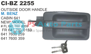 OUTSIDE DOOR HANDLE BENZ LP CABIN