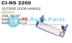 OUTSIDE DOOR HANDLE NISSAN 200L