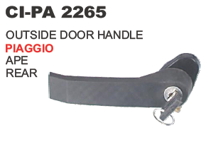 OUTSIDE DOOR HANDLE PIAGGIO APE REAR