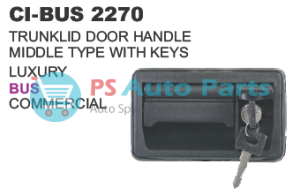 BAGGAGE BOX HANDLE WITH KEYS (WITHOUT INDICATOR)