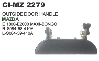 OUTSIDE DOOR HANDLE MAZDA/KIA/FORD
